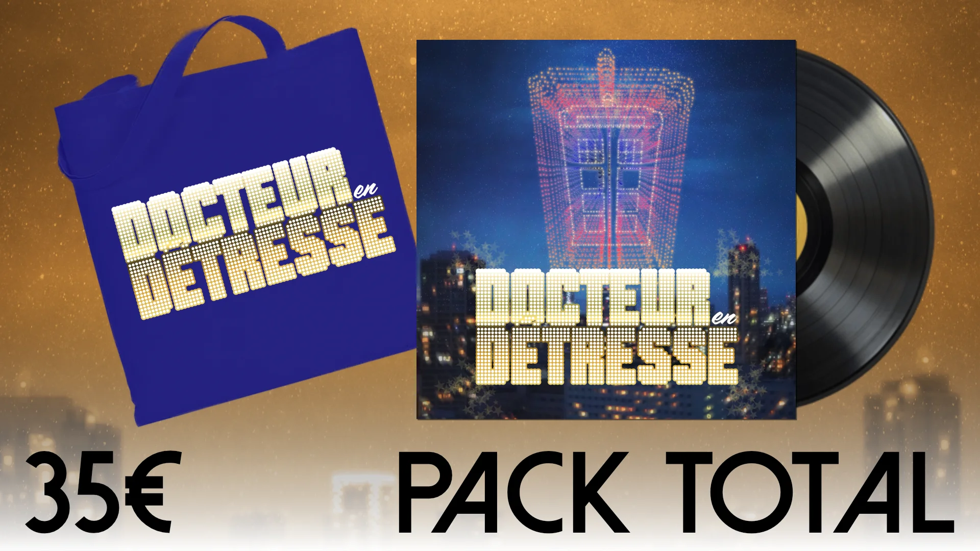 Pack Vinyle + Totebag